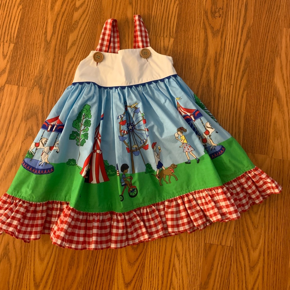 Eleanor rose county fair dress euc only worn once from smoke free pet free home